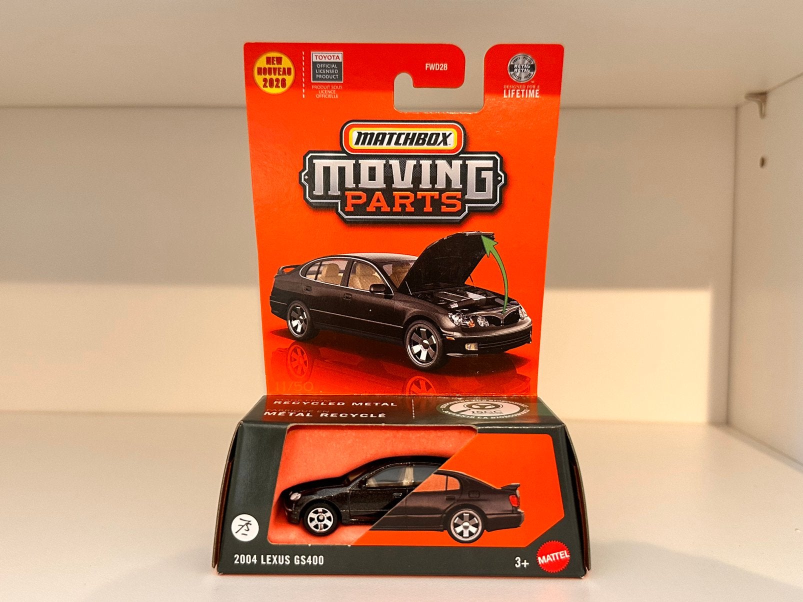 Matchbox 1:64 -2004 Lexus GS400, Ophalen of Verzenden, Zo goed als nieuw, Auto
