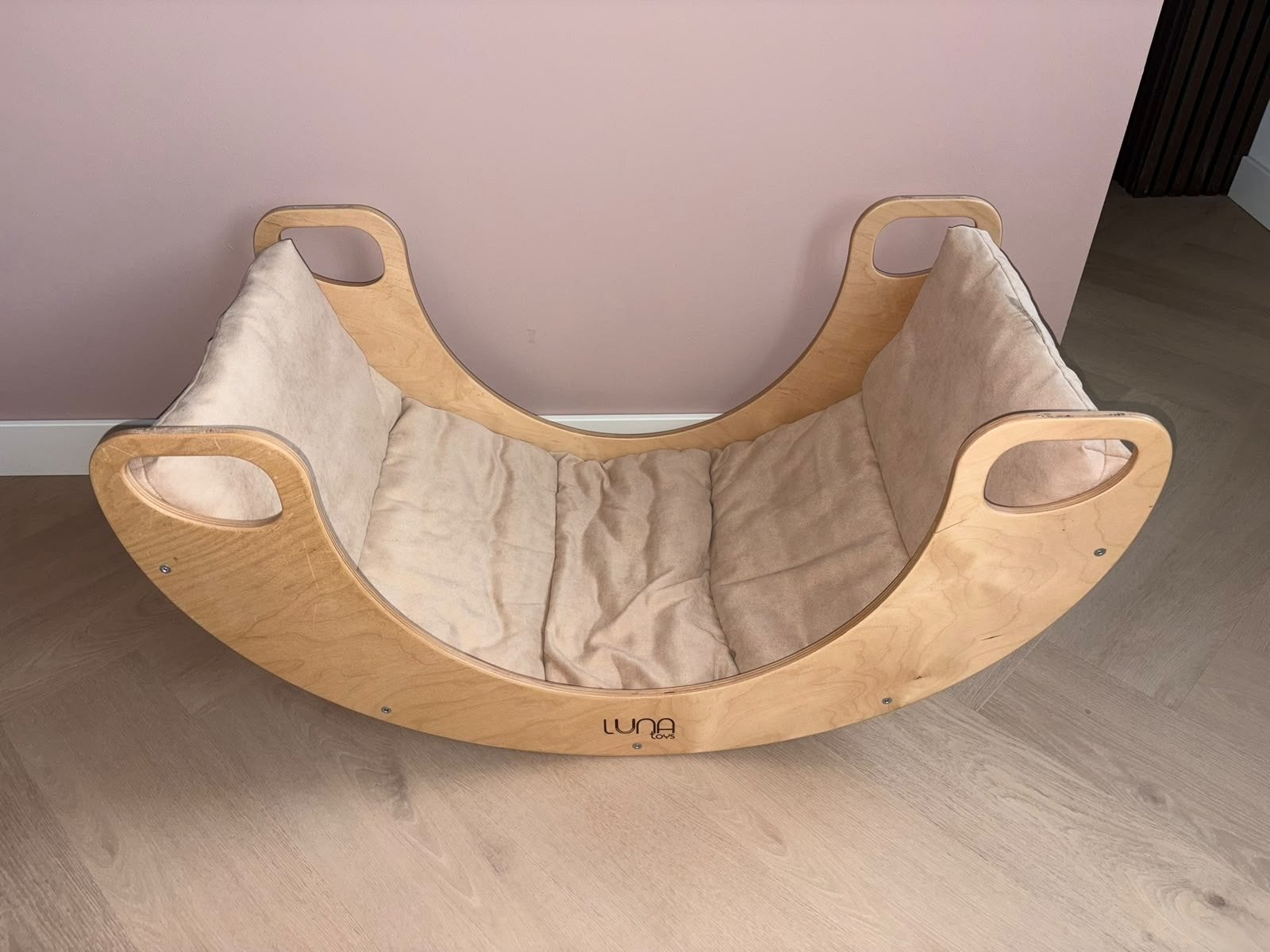 Luna Toys Klimboog met Kussen - Montessori Speelgoed, Ophalen, Zo goed als nieuw, Overige typen