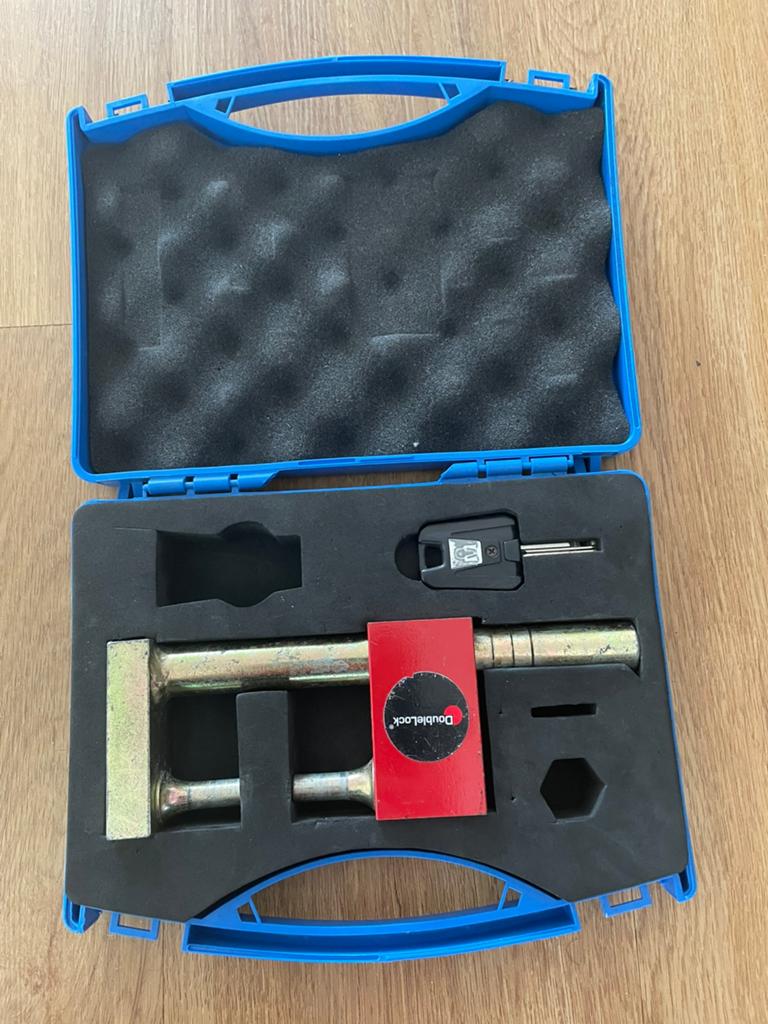 DoubleLock caravanslot met sleutel, Caravans en Kamperen, Ophalen, Gebruikt