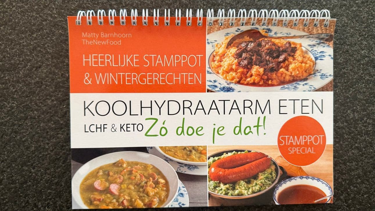 Koolhydraatarme Stamppot & Wintergerechten Kookboek, Hoofdgerechten, Ophalen of Verzenden, Zo goed als nieuw, Gezond koken