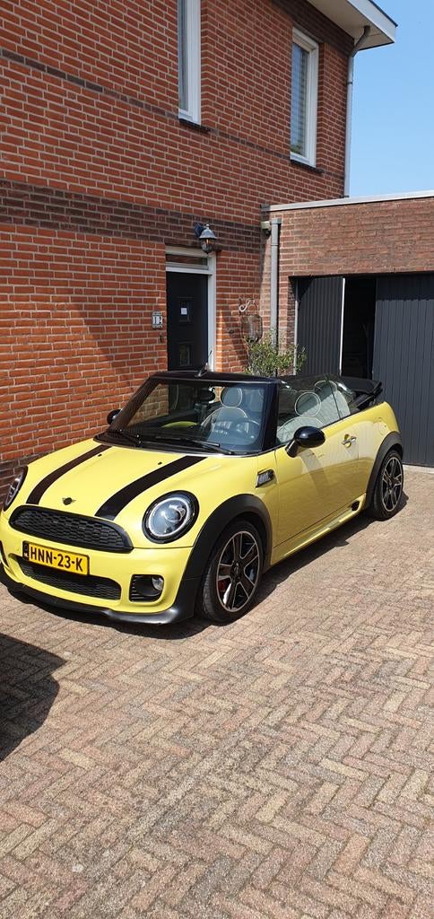 Mini Cabrio 1.6 John Cooper Works,Uniek,Vol,Optie,Aut..