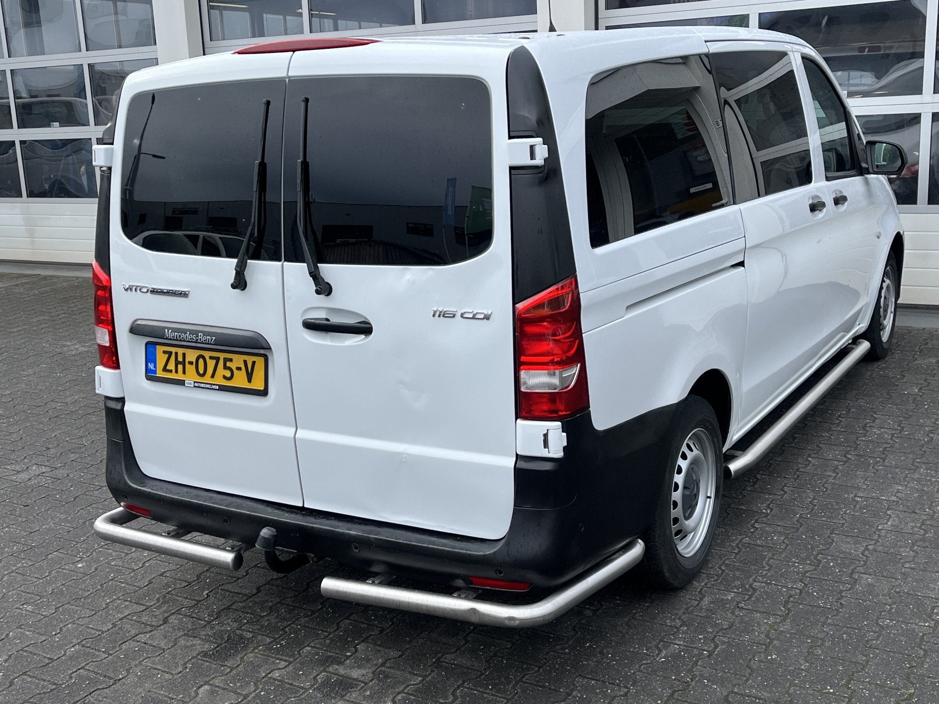 Mercedes-Benz Vito Tourer 116 BlueTEC Pro Lang Btw vrij Airc, Automaat, Gebruikt, 2000 kg, Lichtsensor