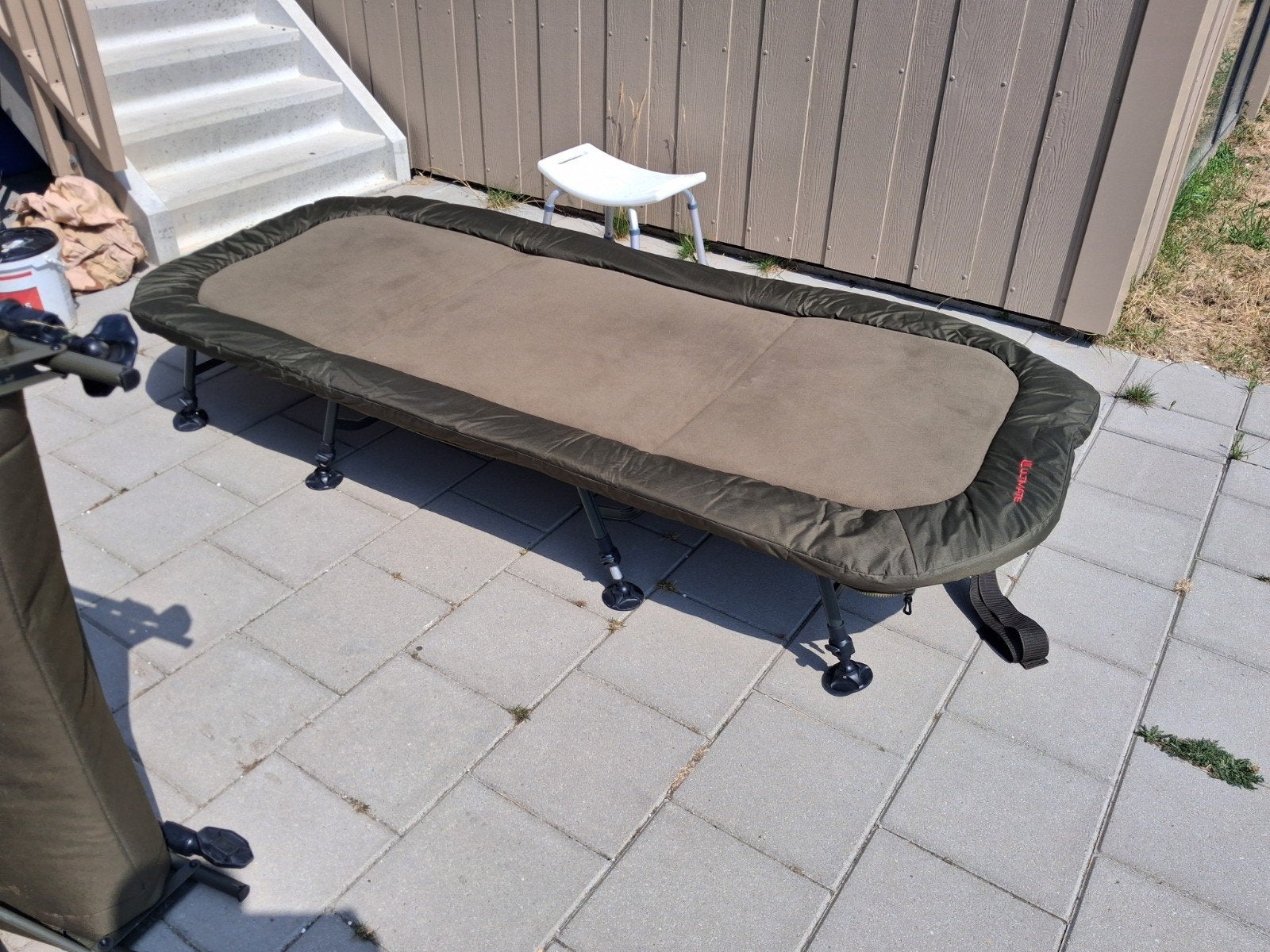 ultimate sleeping system stretcher + slaapzak passend, Ophalen, Zo goed als nieuw, Overige typen