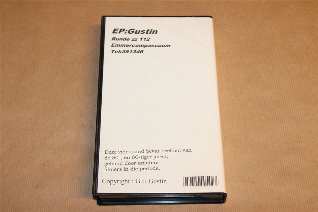 Emmercompascuum VHS Video Jaren 50 60, Unieke Beelden, Ophalen of Verzenden, Gelezen
