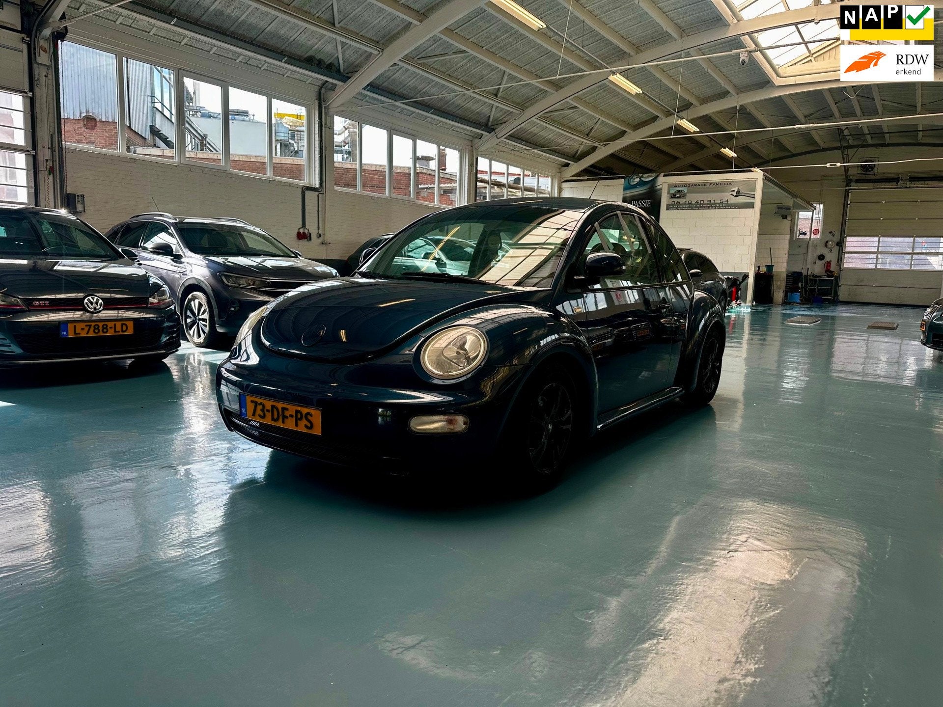 Volkswagen New Beetle 2.0 Highline, Auto's, Gebruikt, Beetle (Kever), 4 cilinders, 1984 cc