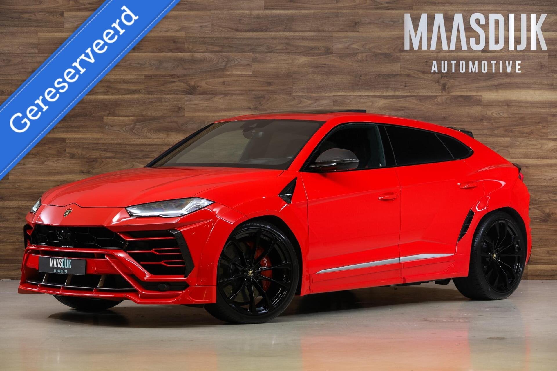 Lamborghini Urus Novitec Widebody|Carbon|HUD|Pano|Massage|Ve, Auto's, Lamborghini, Urus, Gebruikt, Leder, Vierwielaandrijving