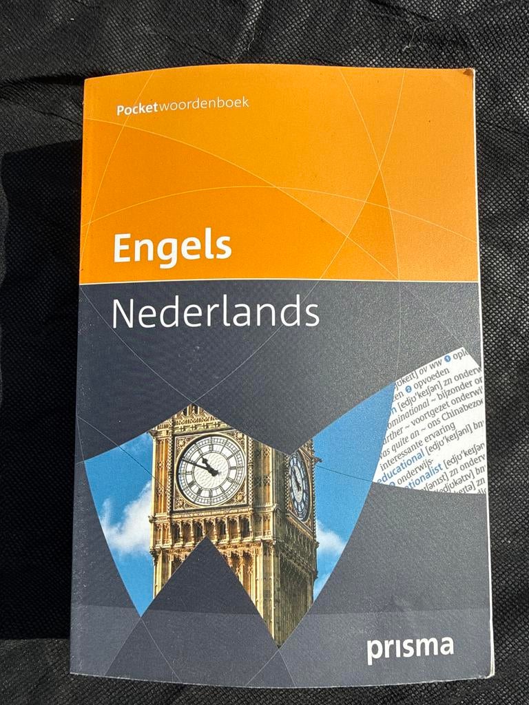 Prisma Pocketwoordenboek Engels-Nederlands, Ophalen of Verzenden, Zo goed als nieuw, Prisma of Spectrum, Nederlands