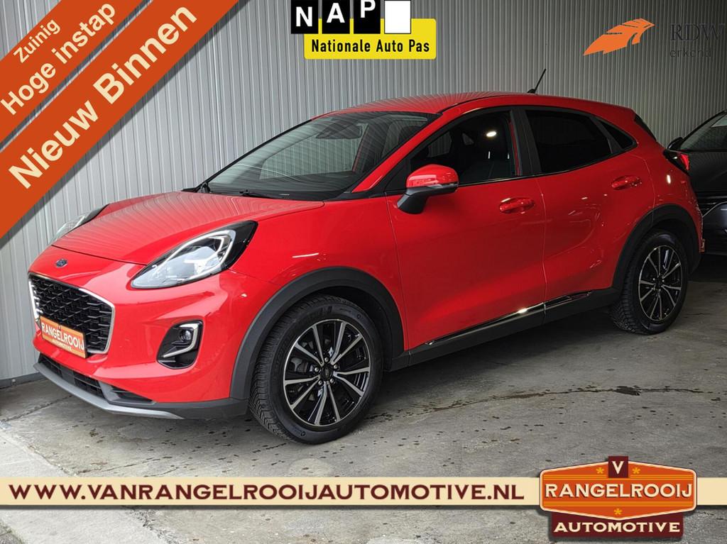 Ford Puma 1.0 EcoBoost Hybrid Titanium, winterpakket, LED ko, Voorwielaandrijving, Lichtsensor, Euro 6, Origineel Nederlands