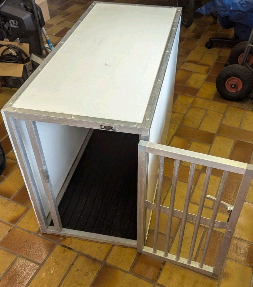 Autokennel lxbxh 110 x 50 x 70, Dieren en Toebehoren, Ophalen, Hondenkennel, Gebruikt, 65 tot 100 cm