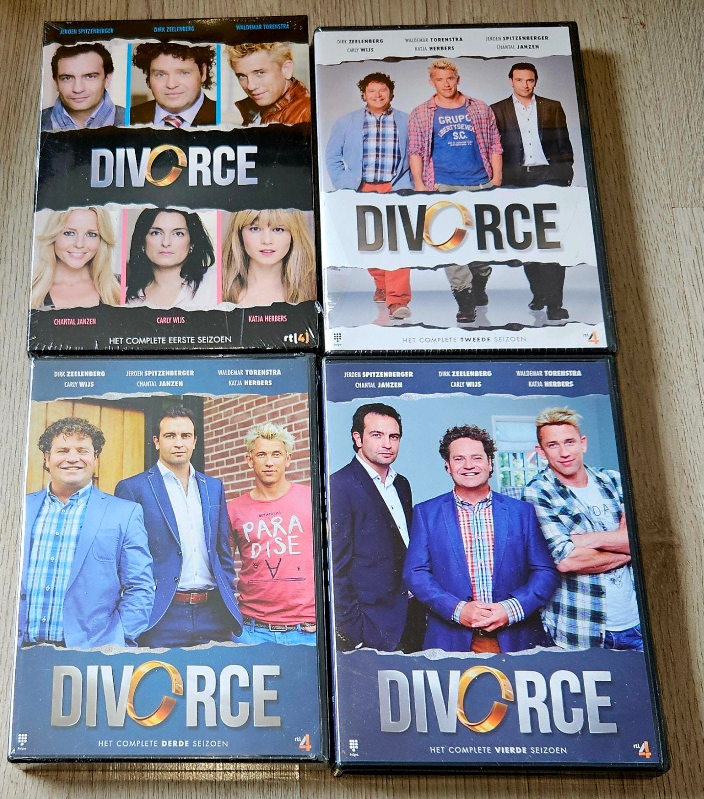 Divorce - Complete Serie Seizoen 1 t/m 4 (DVD), Cd's en Dvd's, Nederlands, Seizoen 1, Zo goed als nieuw, Komedie