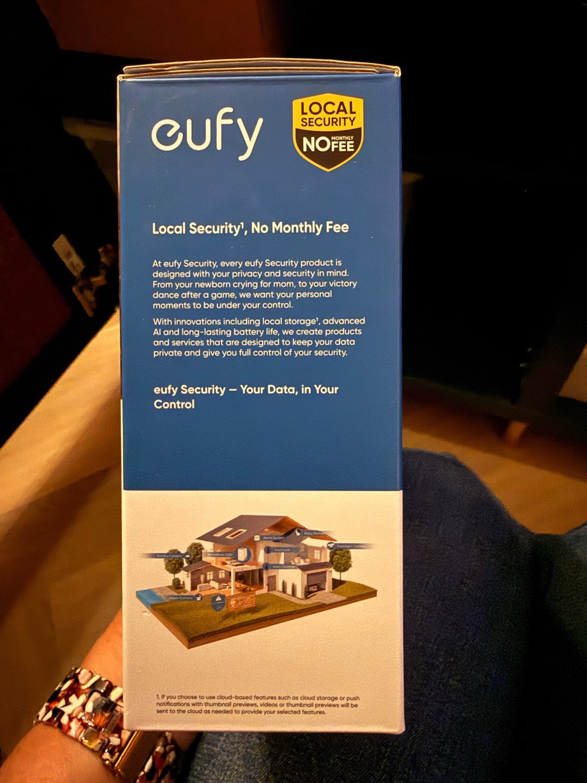 Eufy Video Deurbel C30 met Chime - 2K Resolutie, Beweging, Ophalen of Verzenden, Zo goed als nieuw, Compleet systeem