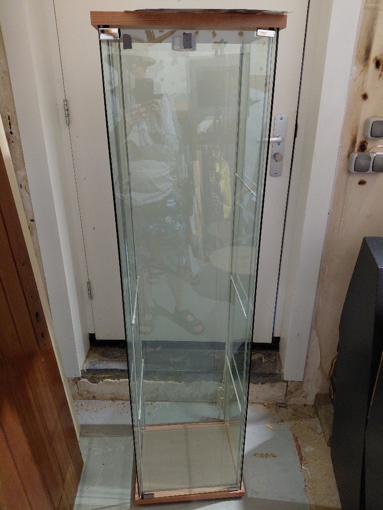 Vitrine, Ophalen, Minder dan 50 cm, Gebruikt, 150 tot 200 cm