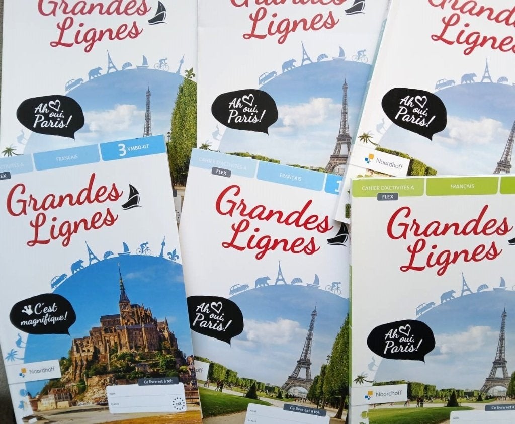 GRANDES LIGNES 6e ed. FRANS Onderbouw Flex NIEUWE SETS M/H, Frans, Verzenden, Nieuw, Noordhoff Uitgevers