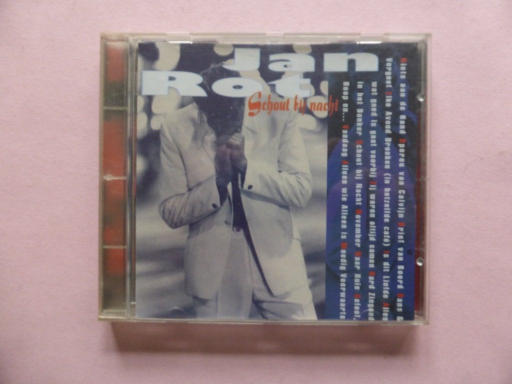 Jan Rot “Schout bij Nacht” CD , Ophalen of Verzenden, Zo goed als nieuw, Levenslied of Smartlap