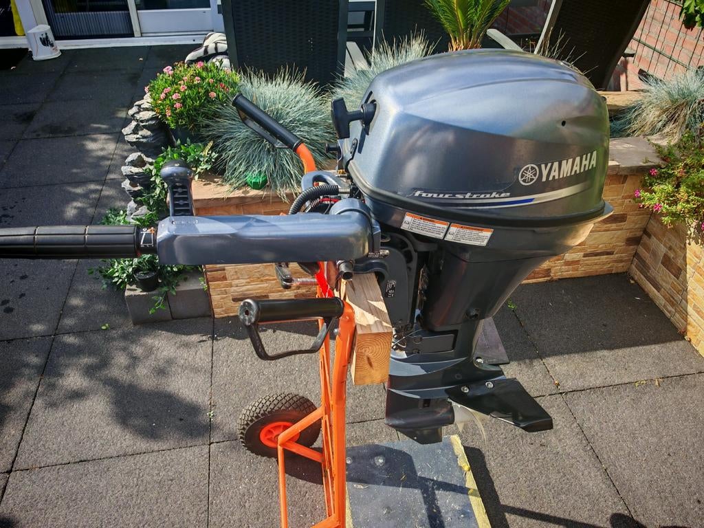 Yamaha 4 takt 9.9 pk buitenboordmotor, Ophalen, Gebruikt, 5 tot 10 pk, Buitenboordmotor