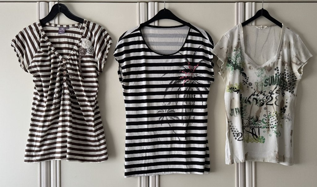3x Shirt maat XL, Kleding | Dames, T-shirts, Meerkleurig, Maat 46/48 (XL) of groter, Ophalen of Verzenden, Zo goed als nieuw