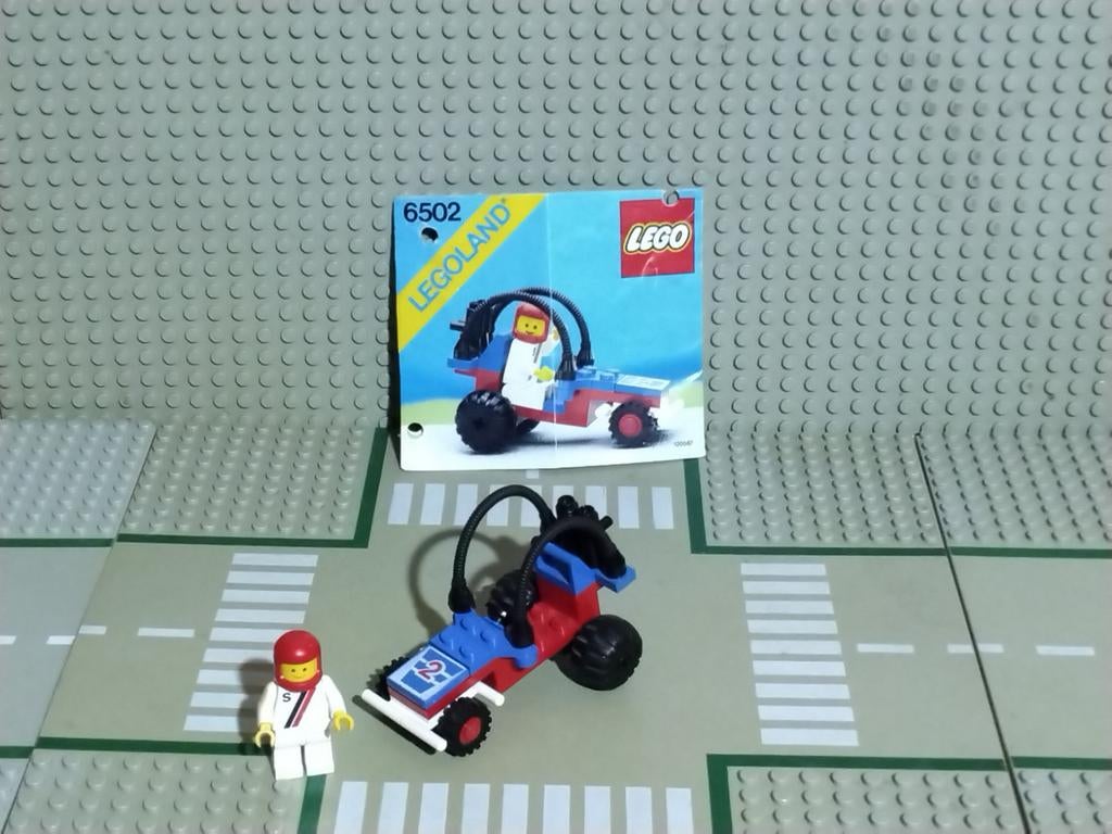 Lego 6502; Turbo Racer., Ophalen of Verzenden, Gebruikt, Complete set, Lego