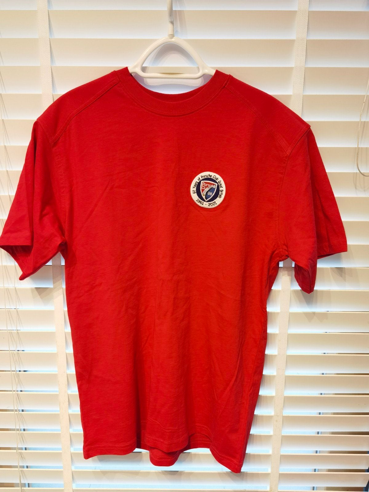 origineel porsche t-shirt  porsche club brittaini, Ophalen of Verzenden, Zo goed als nieuw, Porsche, Rood