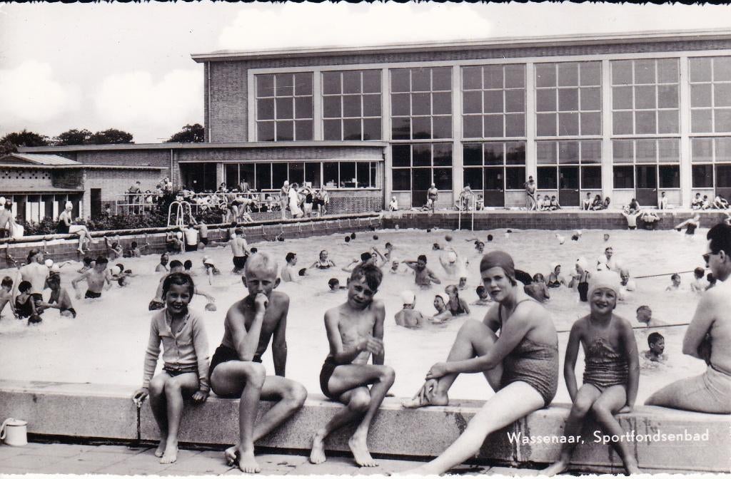 08191 Wassenaar - Sportfondsenbad - 1966, Verzenden, 1960 tot 1980, Ongelopen, Zuid-Holland