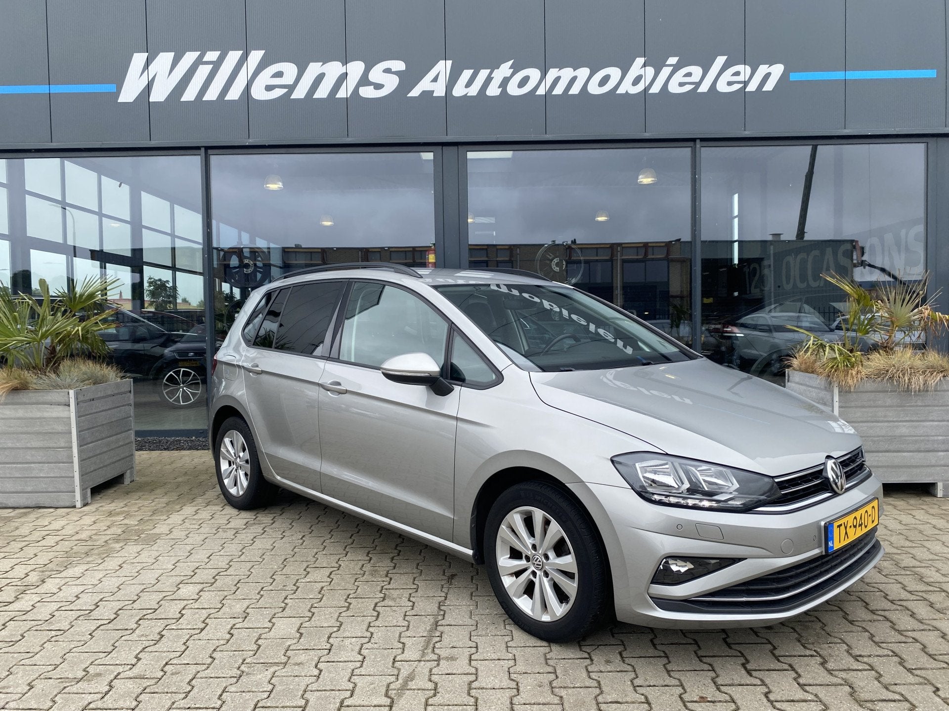 Volkswagen Golf Sportsvan 1.0 TSI Comfortline Adaptive Cruis, Auto's, Stof, Gebruikt, Met garantie (alle), Golf Sportsvan