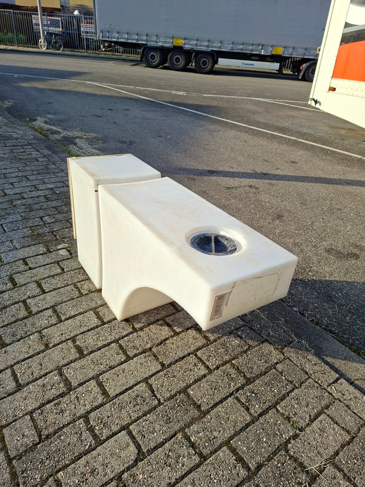 100 liter watertank voor camper - Gebruikt, Ophalen of Verzenden, Gebruikt