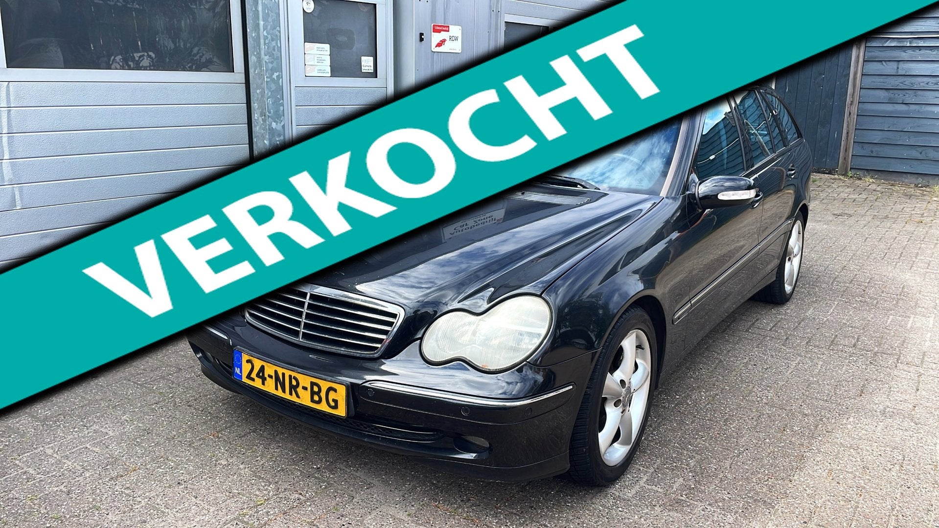 Mercedes-Benz C-klasse Combi 200 K. Avantgarde AUT 2004, Auto's, Automaat, Dealer onderhouden, Gebruikt, 4 cilinders