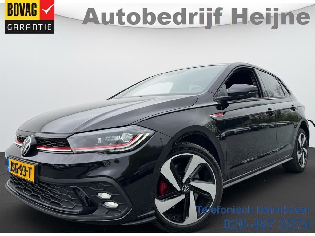 Volkswagen Polo 2.0 TSI GTI TSI 210PK DSG GTI-SPORT IQ-LIGHT, Auto's, 15 km/l, Gebruikt, 4 cilinders, Zwart
