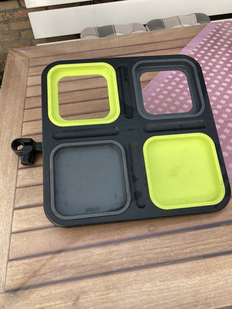 Te Koop 3 Plateau voor naast viskist, Watersport en Boten, Ophalen of Verzenden, Gebruikt, Overige typen