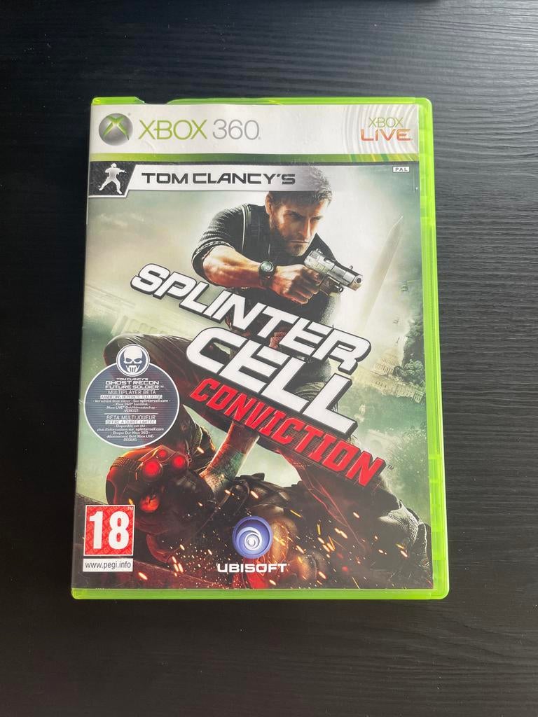Tom Clancy's Splinter Cell Conviction Xbox 360, Vanaf 18 jaar, Shooter, 2 spelers, Eén computer