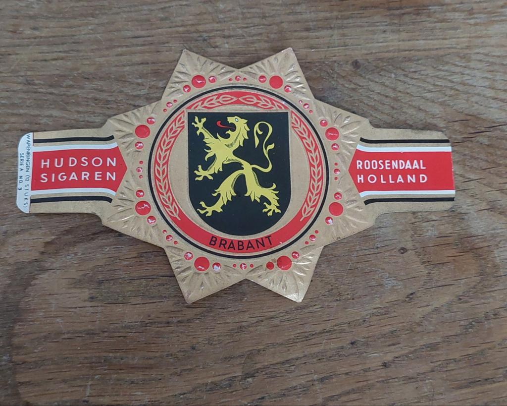 Sigaren bandjes Hudson & Ernst Casimir., Verzenden, Gebruikt, Sigarenbandjes