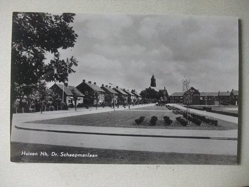 P247 Huizen NH - Dr. Schaepmanlaan - 1963, Verzamelen, Verzenden, 1960 tot 1980, Ongelopen, Noord-Holland