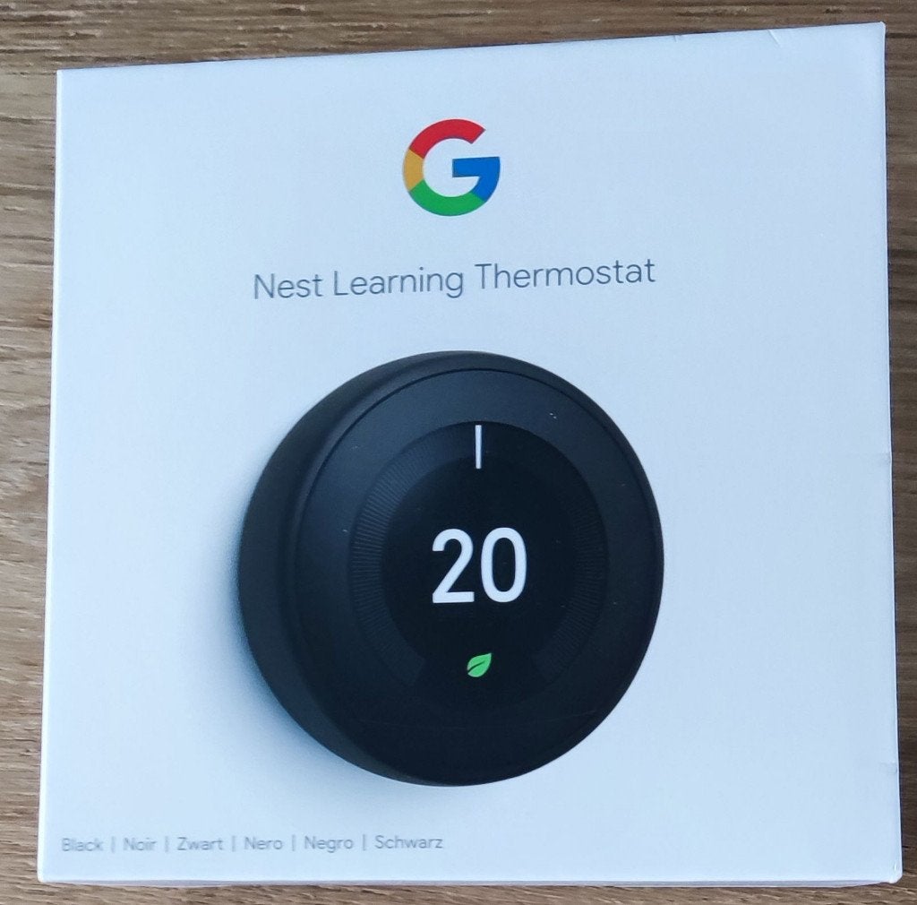 Google Nest Learning Thermostat, Ophalen of Verzenden, Slimme thermostaat, Zo goed als nieuw
