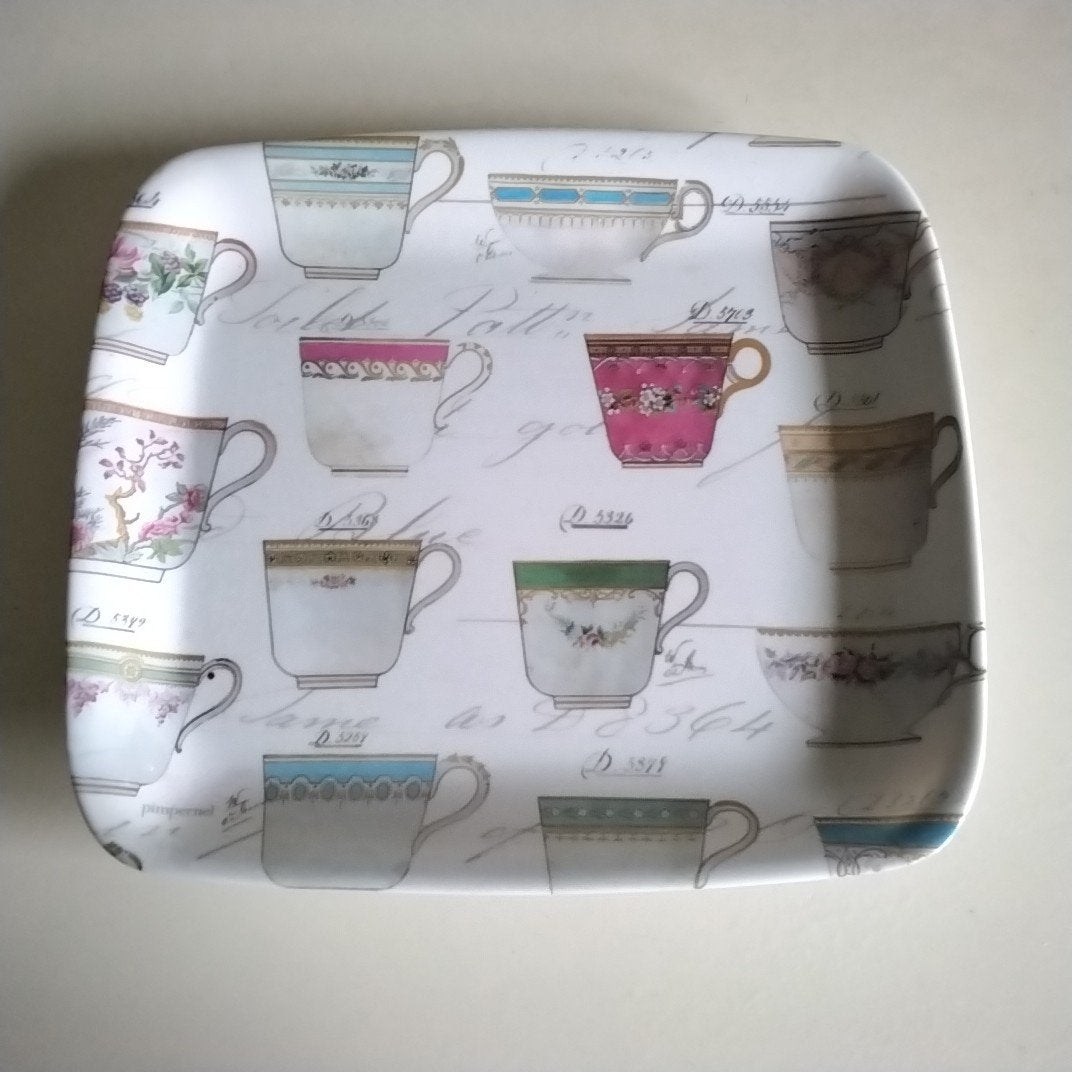 Pimpernel sandwich dienblad 18x20 cm met kopjes design, Huis en Inrichting, Ophalen of Verzenden