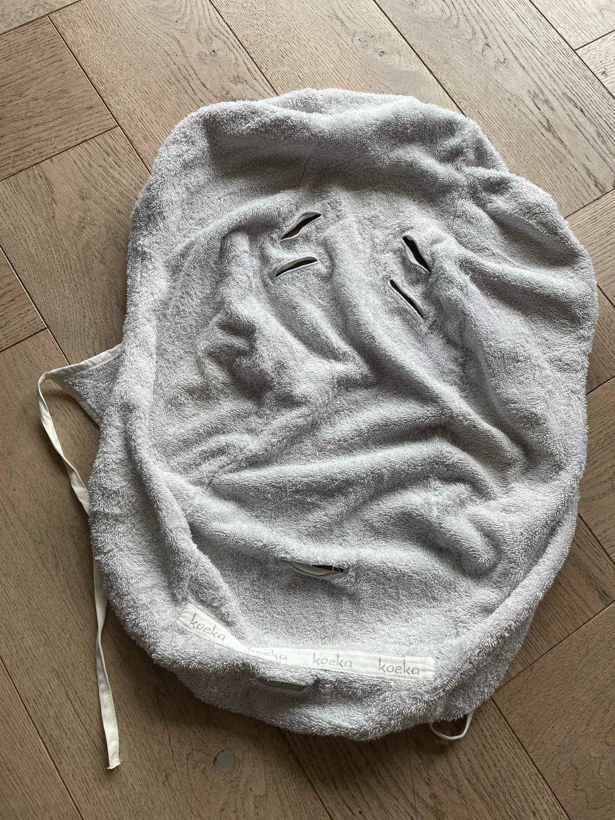 Koeka badstof hoes voor autostoel/maxi-cosi, Kinderen en Baby's, Ophalen of Verzenden, Gebruikt