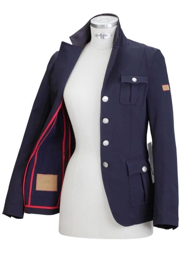 Nieuwe Navy Amity jasje maat M - RRP €300+, Dieren en Toebehoren, Dressuur, Nieuw, Ophalen of Verzenden, Dames