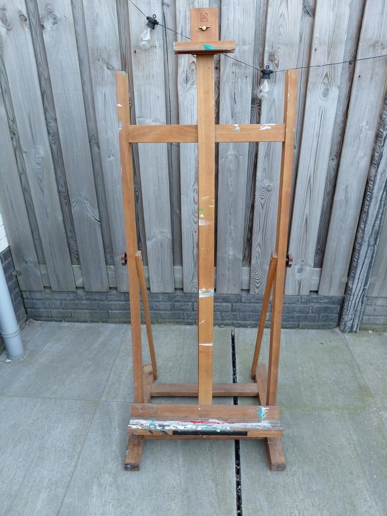 Talens schildersezel - Robuust en verstelbaar, Hobby en Vrije tijd, Schilderen, Ophalen, Gebruikt, Ezel