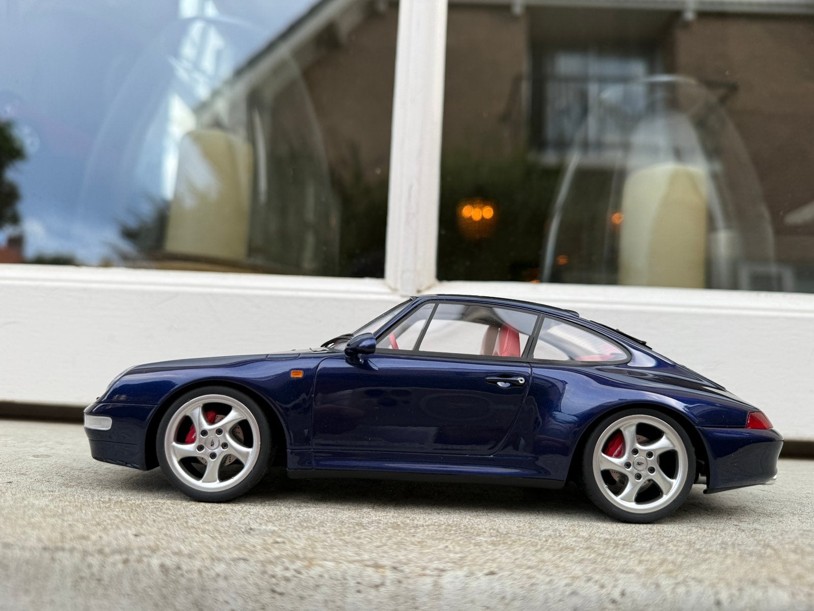 1:18 Porsche 911 993 Carrera 4S Iris Blauw GT Spirit GT012B, Overige merken, Info@gts-models.com, 2, rue de l'écusson, Zone commerciale Oxygène Sud, Josselin, 56120, FR
