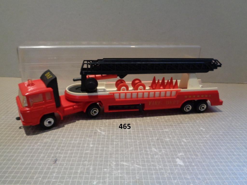 Play truck daf 2600 met hoogwerker trailer, Ophalen of Verzenden, Zo goed als nieuw, Bus of Vrachtwagen