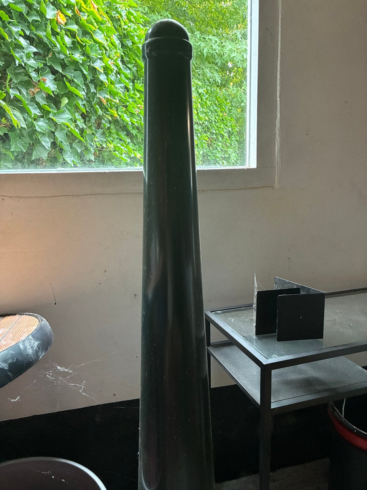 Donkergroen Amsterdammertje paal - decoratief of functioneel, Huis en Inrichting, Ophalen, Gebruikt