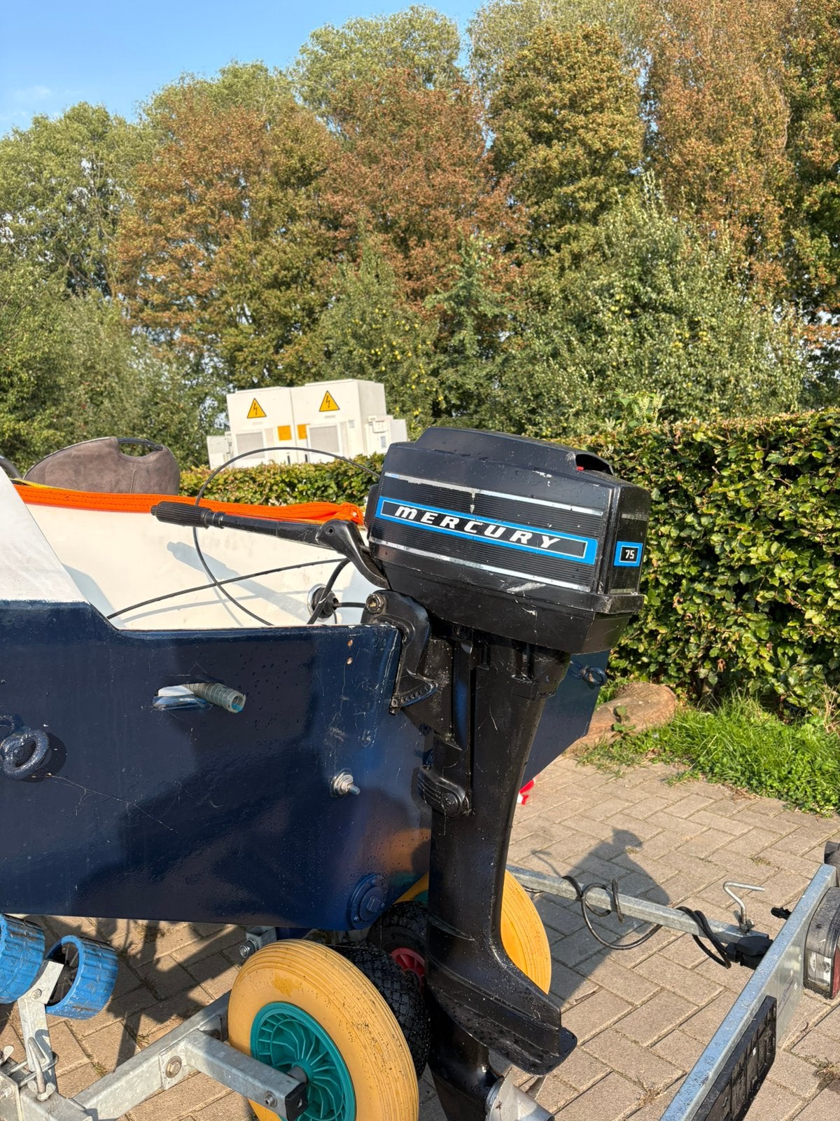 Foto 6 van Boot met 7,5 pk Mercury buitenboordmotor