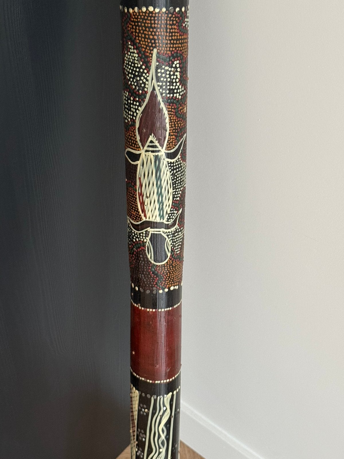 Australische rain stick, Muziek en Instrumenten, Blaasinstrumenten | Didgeridoos, Ophalen, Zo goed als nieuw