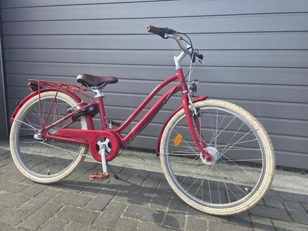 Nette BTWIN Elops 900 24 inch meisjesfiets met naafdynamo!, Zo goed als nieuw, 24 inch