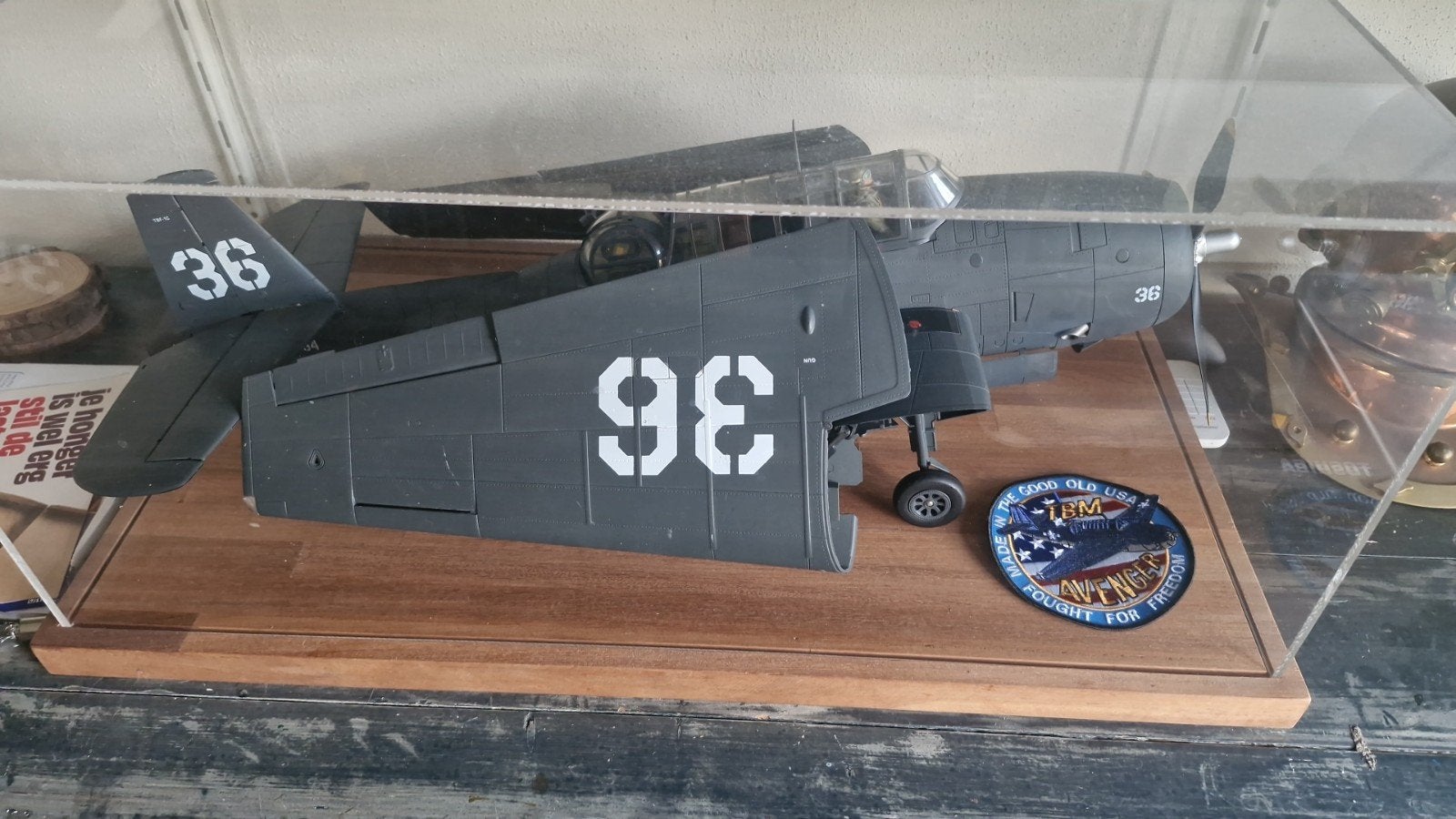 21st centery toys 1/18 avenger ww2 fliht 19, Ophalen of Verzenden, Groter dan 1:72, Overige merken