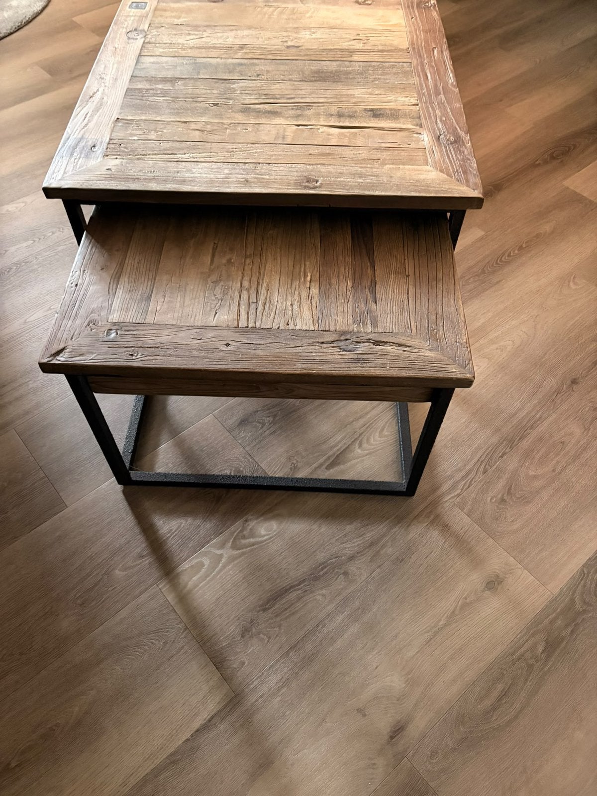 Riviera Maison salontafel, Ophalen of Verzenden, Zo goed als nieuw, 75 cm of meer, Rechthoekig