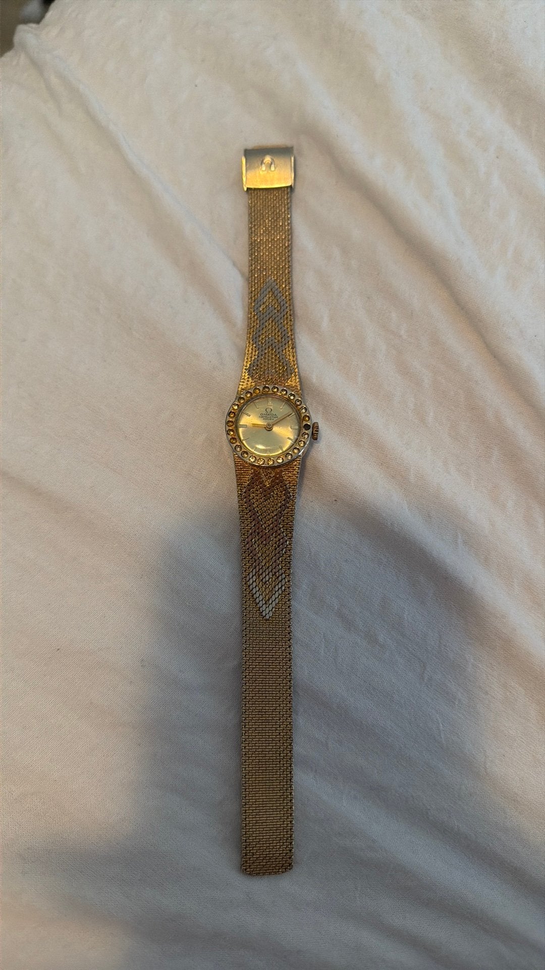 Omega vintage, Overige merken, Verzenden, Polshorloge, Zo goed als nieuw
