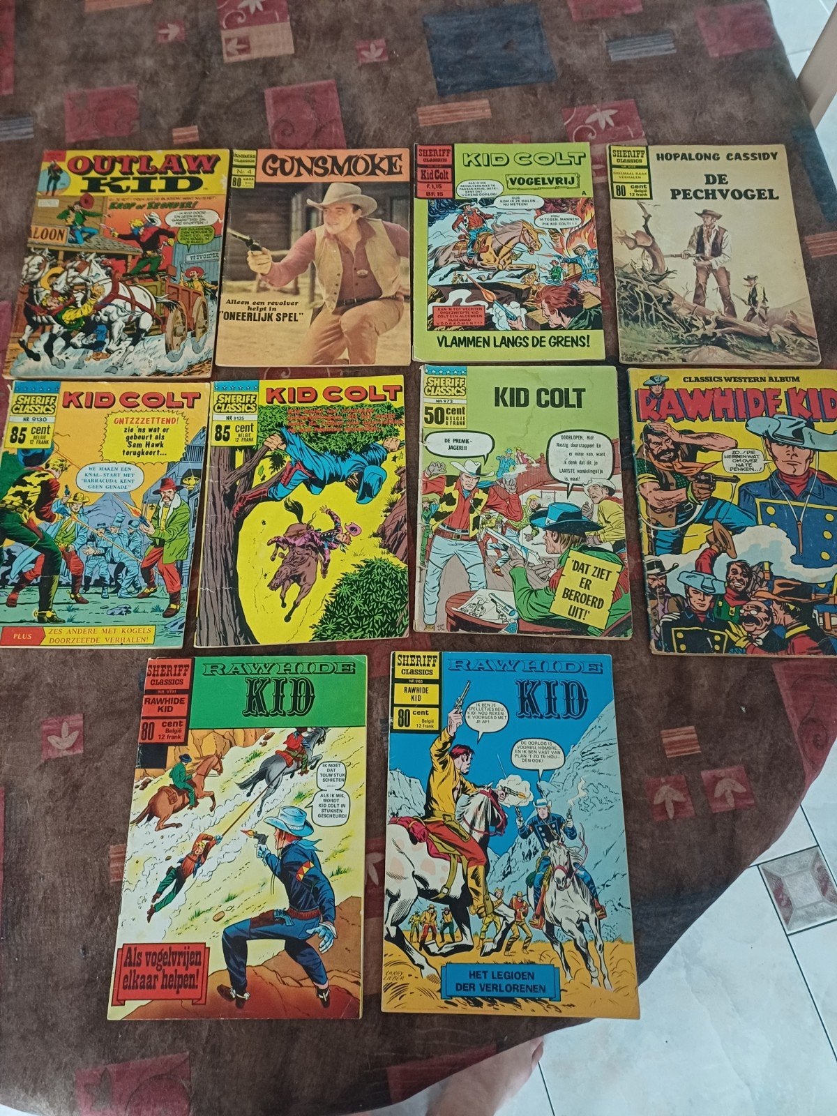Vintage - Western comics, Boeken, Strips | Comics, Meerdere comics, Ophalen of Verzenden, Gelezen, Amerika