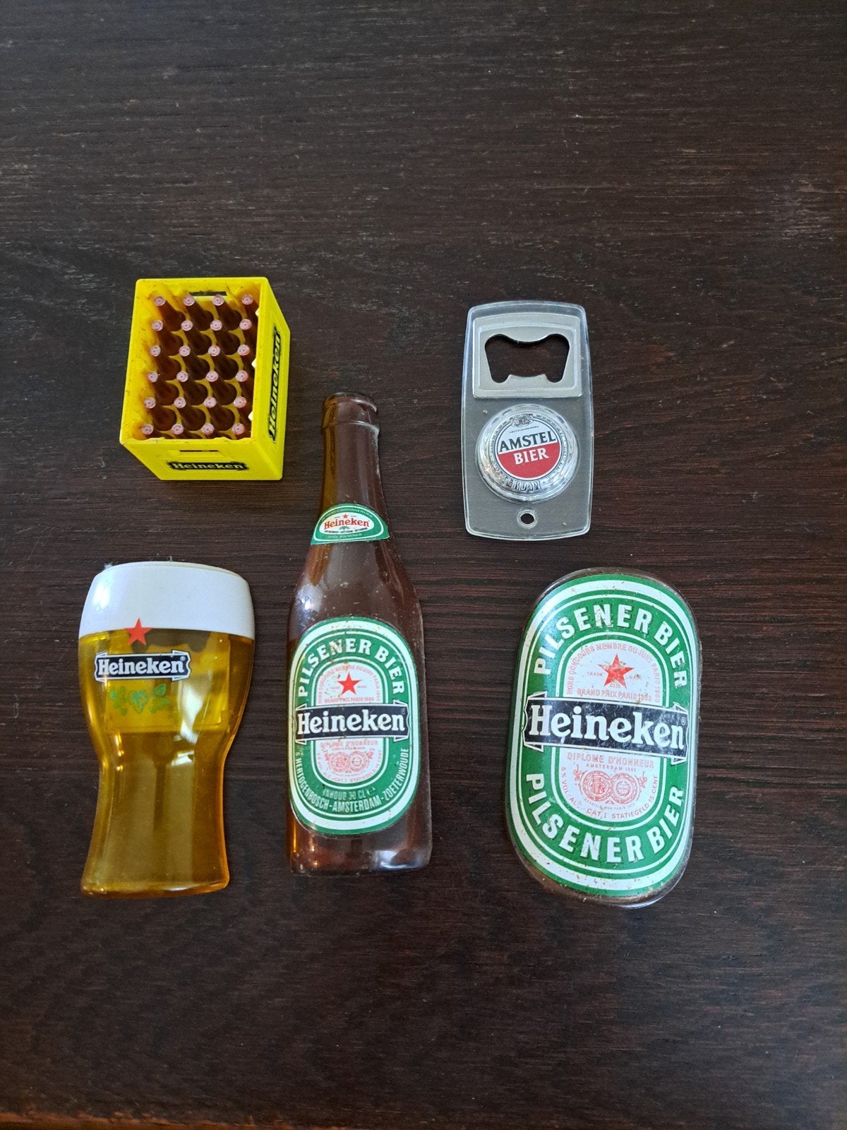 Heineken en Amstel Bier Miniatuur Collectie, Ophalen of Verzenden, Gebruikt, Gebruiksvoorwerp