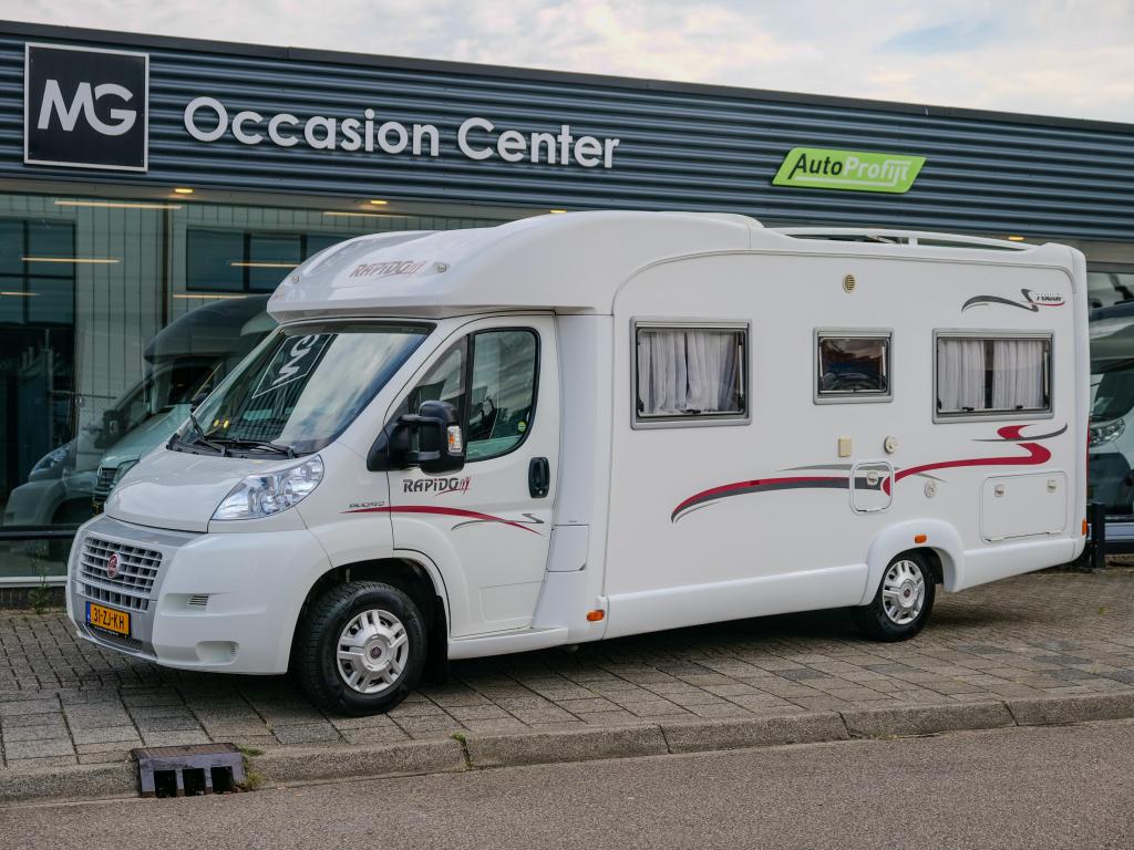 Rapido Le Randonneur 7086 F 2X AIRCO FRANSBED F-2-F!, Caravans en Kamperen, Campers, Bedrijf, tot en met 4, Half-integraal, Rapido