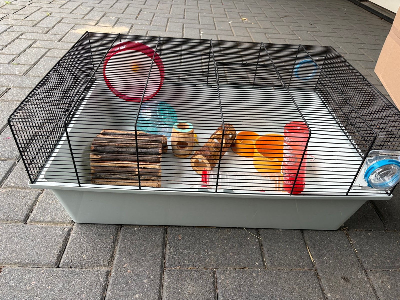 Hamster cavia kooi, Dieren en Toebehoren, Ophalen, Zo goed als nieuw
