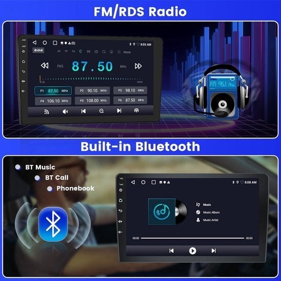 Autoradio – Car Stereo – Multimedia Speler, Hobby en Vrije tijd, Overige Hobby en Vrije tijd, Nieuw, Verzenden